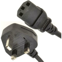 Thumbnail for 3 Prong USA 4 Feet Power Cord works with PCs, Monitors, Scanners, Printers