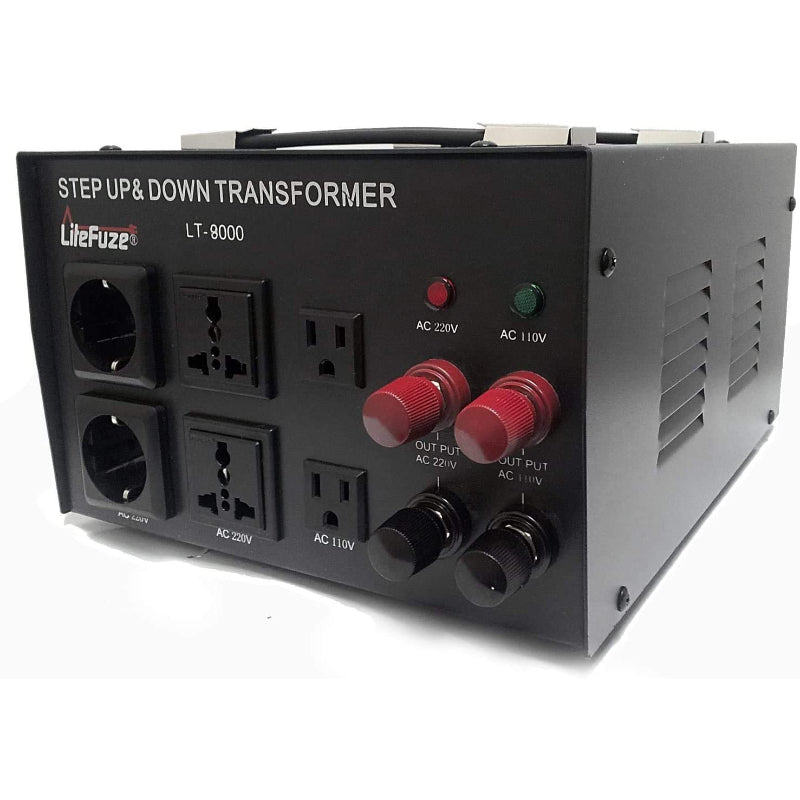 15000W Step Up/Step Down Power Transformer W/ Universal Output Fuse Protection