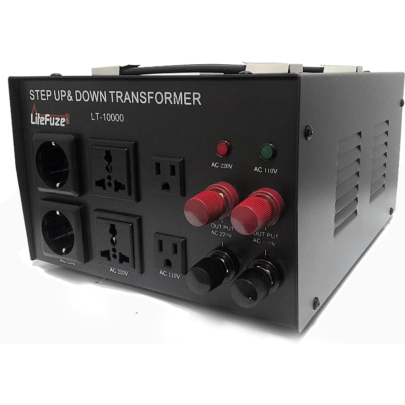 20000W Step Up/Step Down Power Transformer W/ Universal Output Fuse Protection