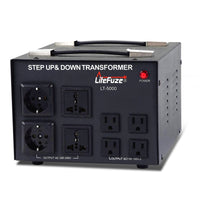 Thumbnail for 5000W Step Up/Step Down Power Transformer W/ Universal Output Fuse Protection