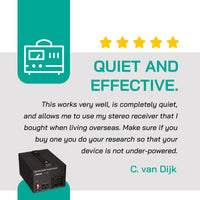 Thumbnail for 750W Step Up/Step Down Power Transformer W/ Universal Output Fuse Protection (LT-750)