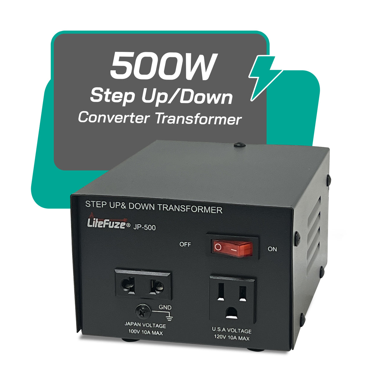 Transformateur convertisseur de tension 500W pour intensifier et renforcer Transformateur convertisseur de tension 500W pour intensifier et renforcer